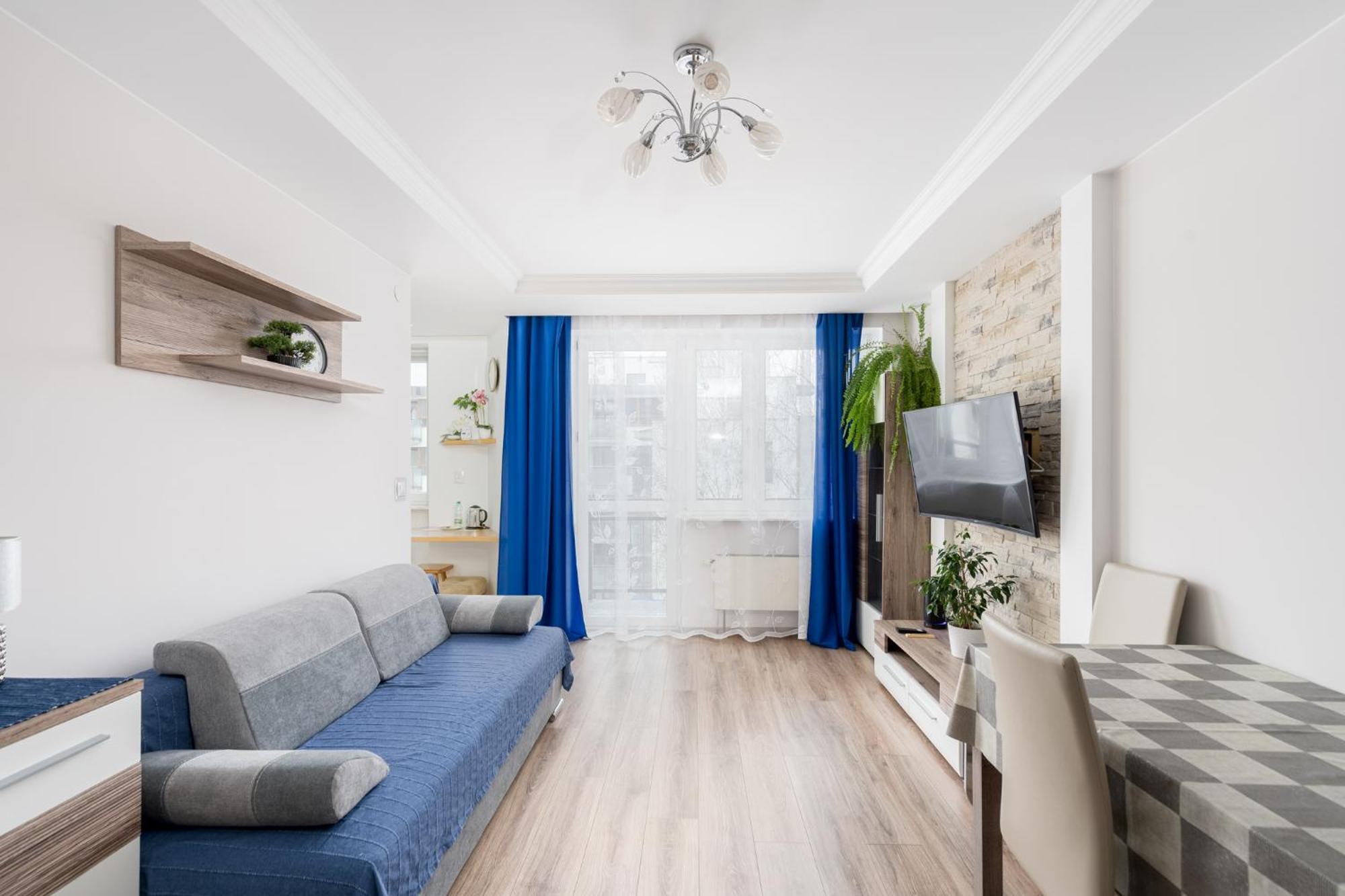 Appartement Park Bialopradnicki Blue Krakau